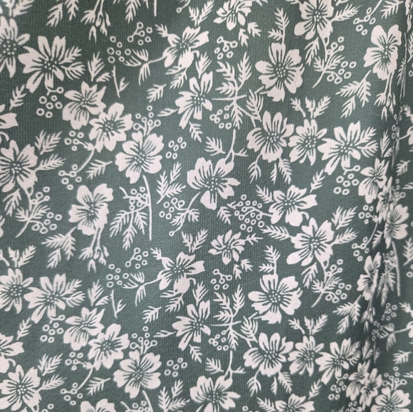 Dainty Jewells Floral Polka Dot Chiffon Midi Dress - Picture 8 of 11